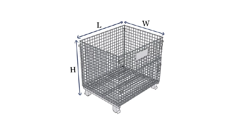 pallet wiremesh & container